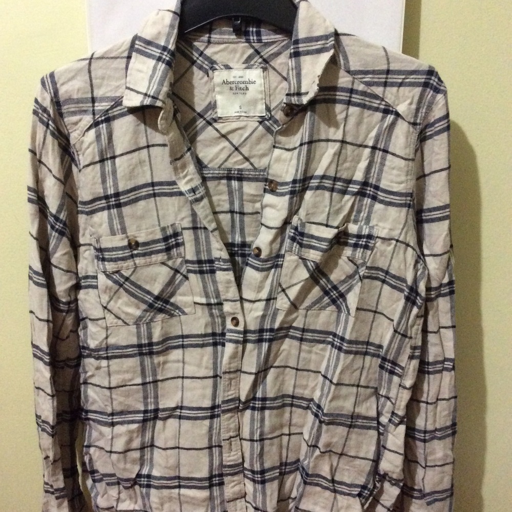 Abercrombie & Fitch Plaid Button Down Shirt